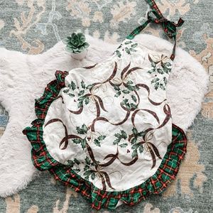 Mistletoe Christmas Baking Apron